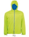 Windbreker Sols Skate Jas  01171 neon Lime
